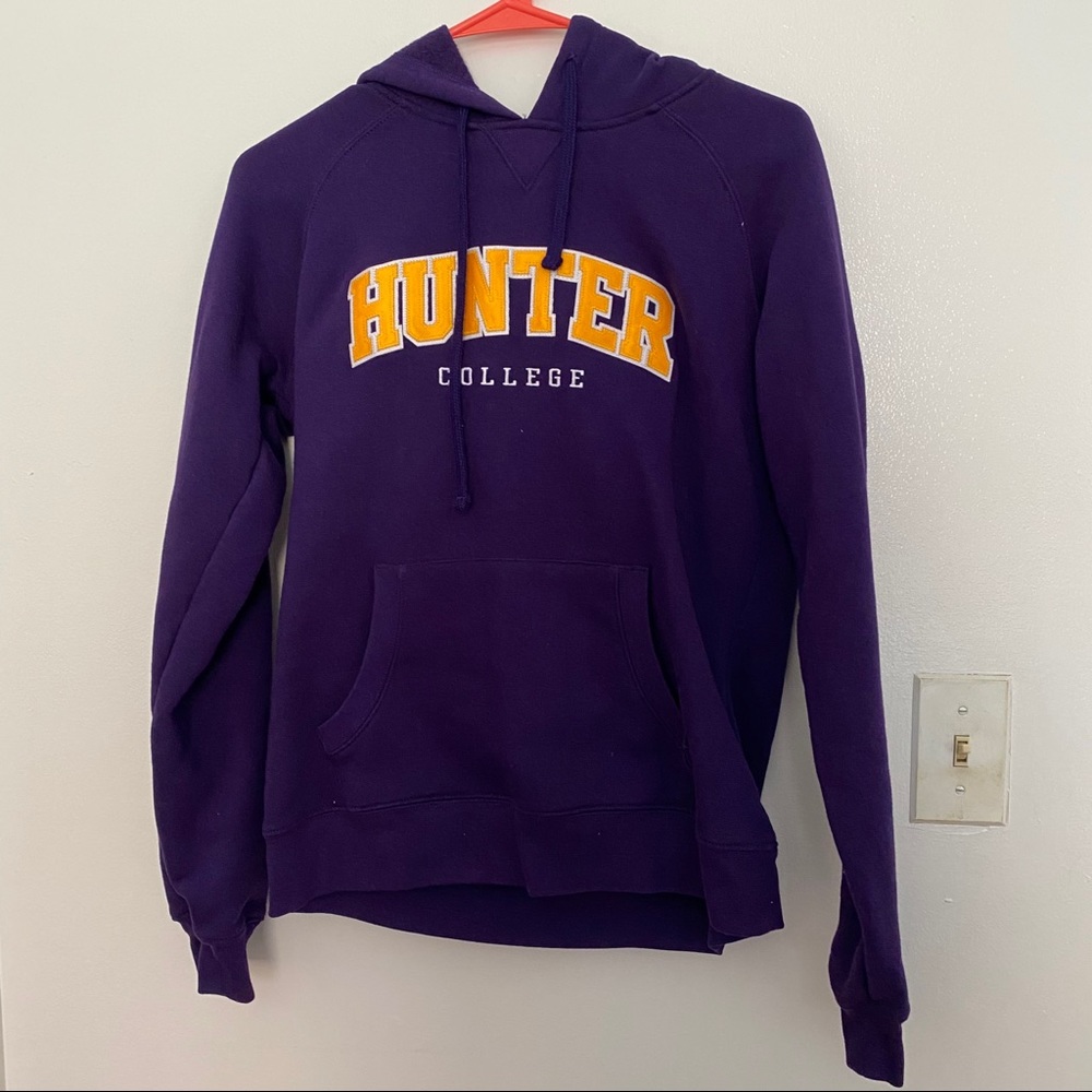 CUNY Hunter College Hoodie Champion size small